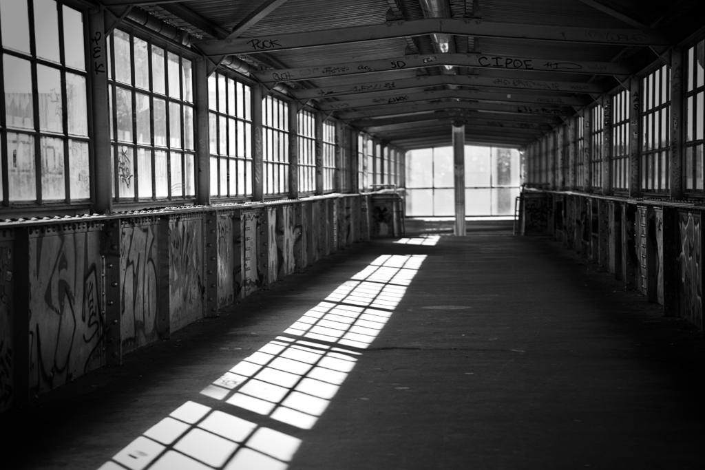 Tunnel vision, Berlin, Germany.