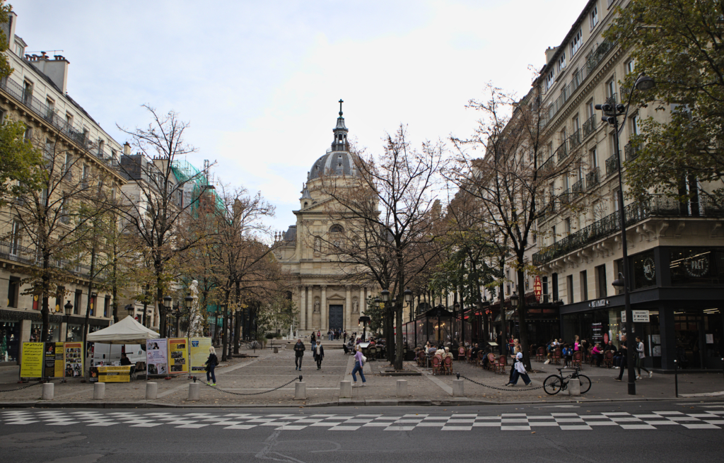 Beautiful buildings and streets Paris, France.